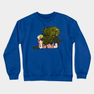 Monster waiting you Crewneck Sweatshirt